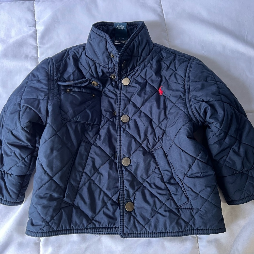 Ralph Lauren Polo Navy Blue Barn Jacket